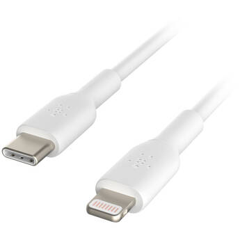 Belkin Boost Charge Lightning to USB-C Cable (3.3', White)