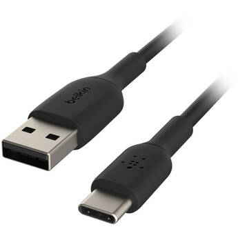 Belkin BoostCharge USB-A to USB-C Cable (3.3', Black)