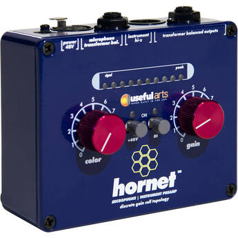 Useful Arts Audio Hornet Compact Microphone/Instrument Preamp