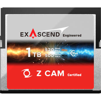 Exascend ZCAM CFast 2.0 Memory Cards | B&H Photo Video