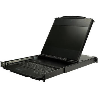 StarTech 17.3" Dual-Rail Rackmount KVM Console