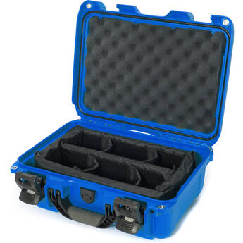 Nanuk 915 Hard Case with Padded Divider Insert (Blue)