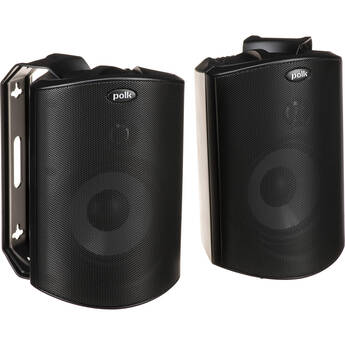 Polk Audio Atrium4 All-Weather Indoor/Outdoor Speakers (Black, Pair)