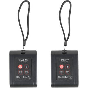 CAME-TV Mini 99 Lightweight V-Mount Battery (2-Pack)