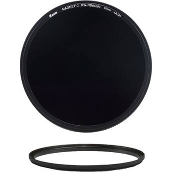 Kase Wolverine Magnetic Solid ND Filter with Lens Adapter Ring (95mm, 16-Stop)
