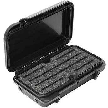 Elephant 52 Micro SD Card Case (Black Case/Black Foam)