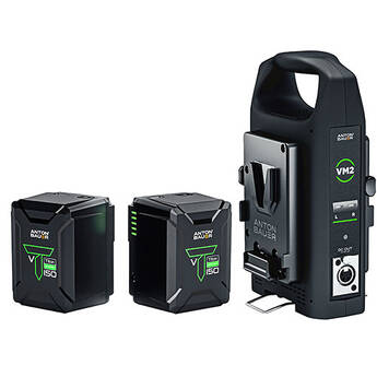 Anton/Bauer Titon Micro 150 V-Mount Two-Battery Kit with VM2 Charger