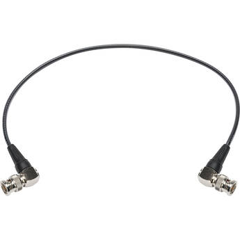 Laird Digital Cinema Mini-RG59 12G-SDI/4K UHD Right-Angle BNC to Right-Angle BNC Cable (Black, 25')