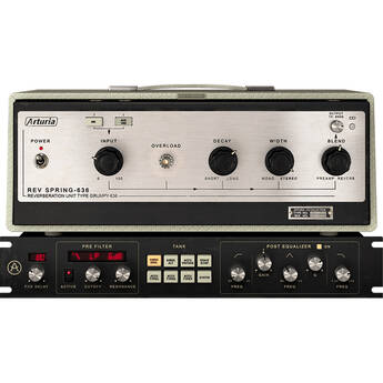 Arturia Rev SPRING-636 Vintage Reverb Plug-In (Download)