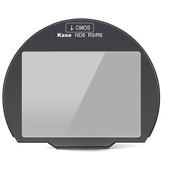 Kase Clip-In ND8 Neutral Density Filter for Canon R6 II/R6/R5/R3 (3-Stops)