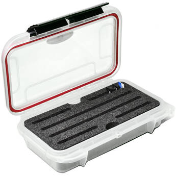 Elephant 52 Micro SD Card Case (Clear Case/Black Foam)