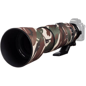 easyCover Lens Oak Neoprene Cover for Nikon 200-500mm f/5.6 VR Lens (Green Camouflage)