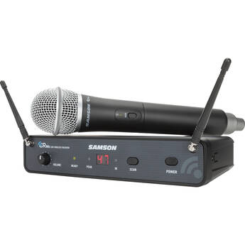 Samson Concert 88x Wireless Handheld Microphone System with Q7 Mic Capsule (K: 470 to 494 MHz)