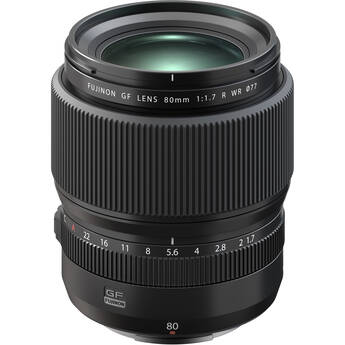 FUJIFILM GF 80mm f/1.7 R WR Lens (FUJIFILM G)
