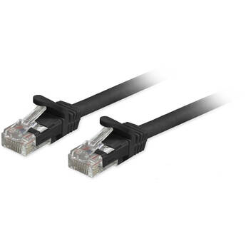 Comprehensive Cat 6a Unshielded Snagless Ethernet Patch Cable (Black, 100')