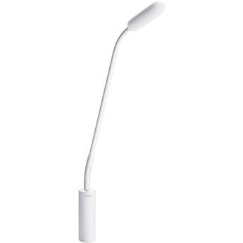 DPA Microphones 4098 CORE Supercardioid Microphone with 13" Boom with Top & Bottom Gooseneck and XLR Connector (White)