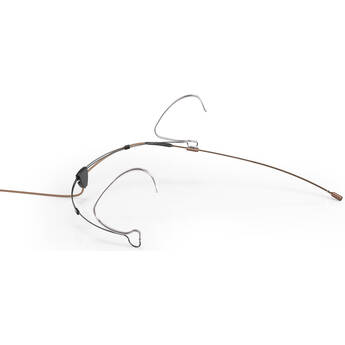 DPA Microphones 6066 CORE Subminiature Omnidirectional Headset Microphone with Locking 3.5mm Sennheiser Adapter (Brown)