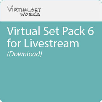 Virtualsetworks Virtual Set Pack 6 for Livestream (Download)