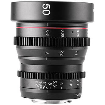 Meike 50mm T2.2 Cinema Prime Lens (MFT, Feet/Meters)