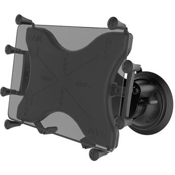 RAM Mounts X-Grip with Twist-Lock Dual Suction Mount for 9 to 10" Tablets