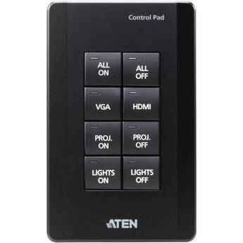 ATEN 8-Button Control System Pad (Black)
