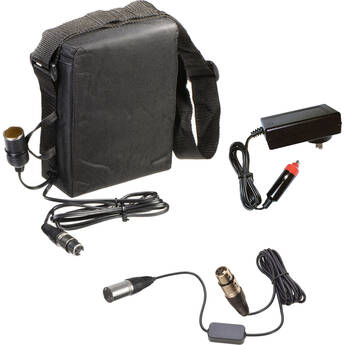 Bescor 12V Battery Kit with Charger and 12 to 24V Adapter (172.8Wh)