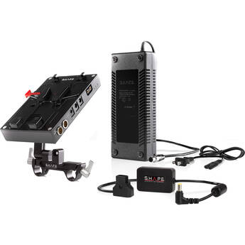 SHAPE J-Box Camera Power & Charger for Panasonic EVA1 & Sony FS7/FS7M2/FS5/FS5M2 (V-Mount)