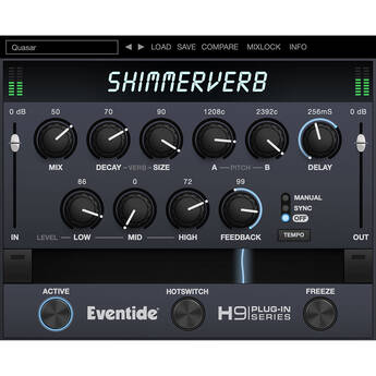 Eventide ShimmerVerb H9 Series Reverb Plug-In (Download)