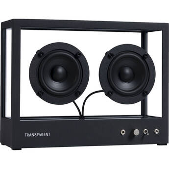 Transparent Small Bluetooth Speaker (Black)