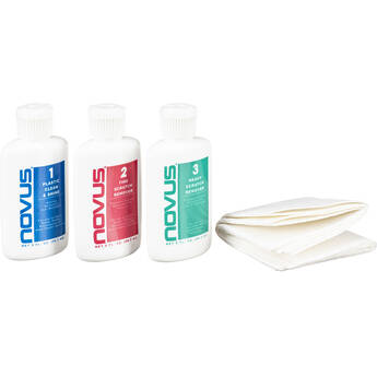 Ikelite Plastic Scratch Remover Kit (Three 2 oz Bottles)