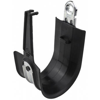 Platinum Tools 3" HPH J-Hook with 3/8" Hole, Size 48 (25-Pack, Black)
