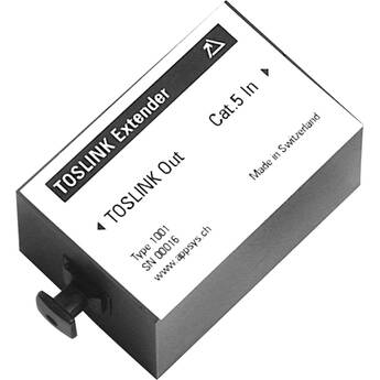 Appsys ProAudio ADX-8 Extender for ADAT and TOSLINK Optical Audio Connections over Cat 5