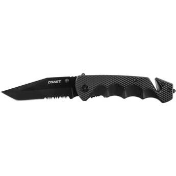 COAST DX330 Double-Lock Rescue Team Operator Folding Knife (Clamshell Packaging)