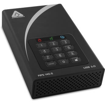 Apricorn 18TB Aegis Padlock DT FIPS 140-2 Level 2-Validated External Desktop Drive