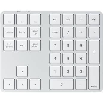Satechi Bluetooth Extended Keypad for Mac (Silver)