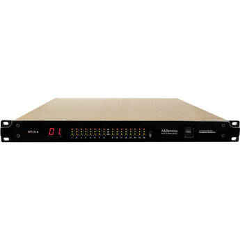 Millennia HV-316 16-Channel Remote Control Microphone Preamplifier with Dante