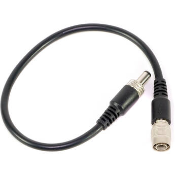 Film Devices Hirose Straight to DC 2.5 x 5.5mm Straight Locking Power Cable (11.75")