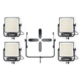 Litepanels Gemini 1x1 Hard Quad Array Light Kit