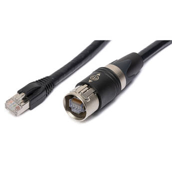 Laird Digital Cinema Belden 10GX Cat 6 UTP EtherCON to RJ45 Ethernet Cable (10')