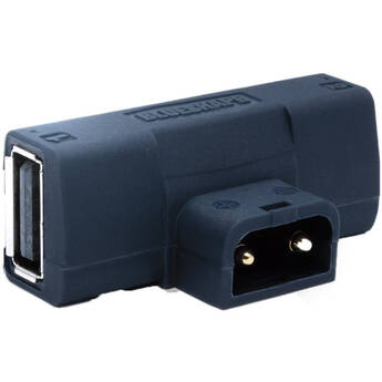 BLUESHAPE 90° D-Tap to Dual 5V USB Adapter (3A, 15W)