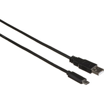 C2G USB 2.0 Type-A to USB Type-C Male Cable (10', Black)