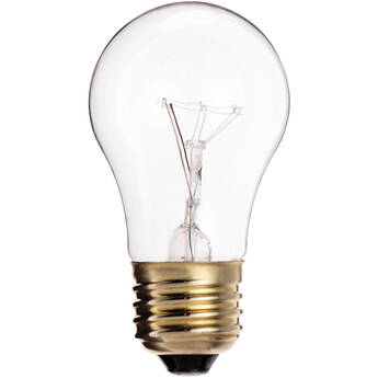 Philips A15 Clear Appliance Bulb (3500 Life Hours, 15W, 130 Volt)