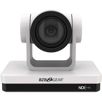 BZBGEAR Universal NDI/HDMI/SDI/USB Live Streaming PTZ Camera with 30x Zoom (White)