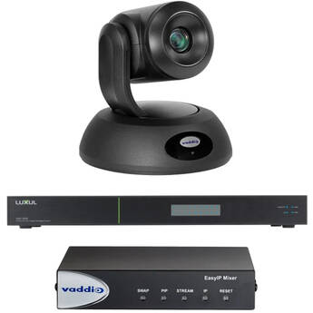 Vaddio EasyIP 20 Base Kit with Professional IP PTZ Camera (Black)