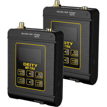 Deity Microphones Connect Timecode Kit Camera-Mount Wireless Omni Lavalier Microphone System with Back-Up Recording and Timecode I/O (2.4 GHz)