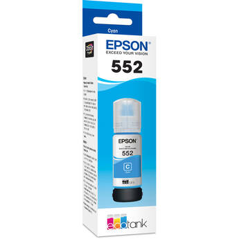 Epson Claria ET Premium T552 Cyan Ink Bottle (70mL)