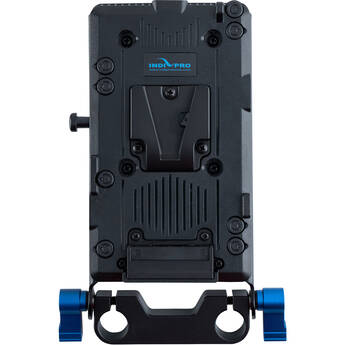 IndiPRO Tools V-Mount Battery Plate with 3 x D-Tap Outputs & 15mm Rod Clamp