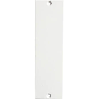 WesAudio White Blank Panel for 500 Series Chassis