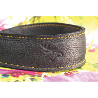 EDDYCAM Camera Strap (Black with Yellow Stitching, 2" Wide)