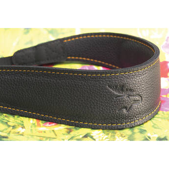 EDDYCAM Camera Strap (Black with Yellow Stitching, 2.4 x 61")